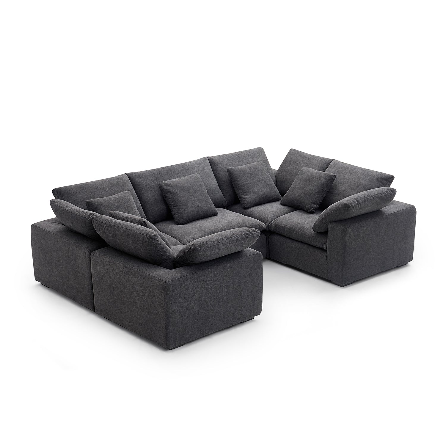 sectional - Tivoli Cloud U Closed Sectional - MC - Mario Capasa
