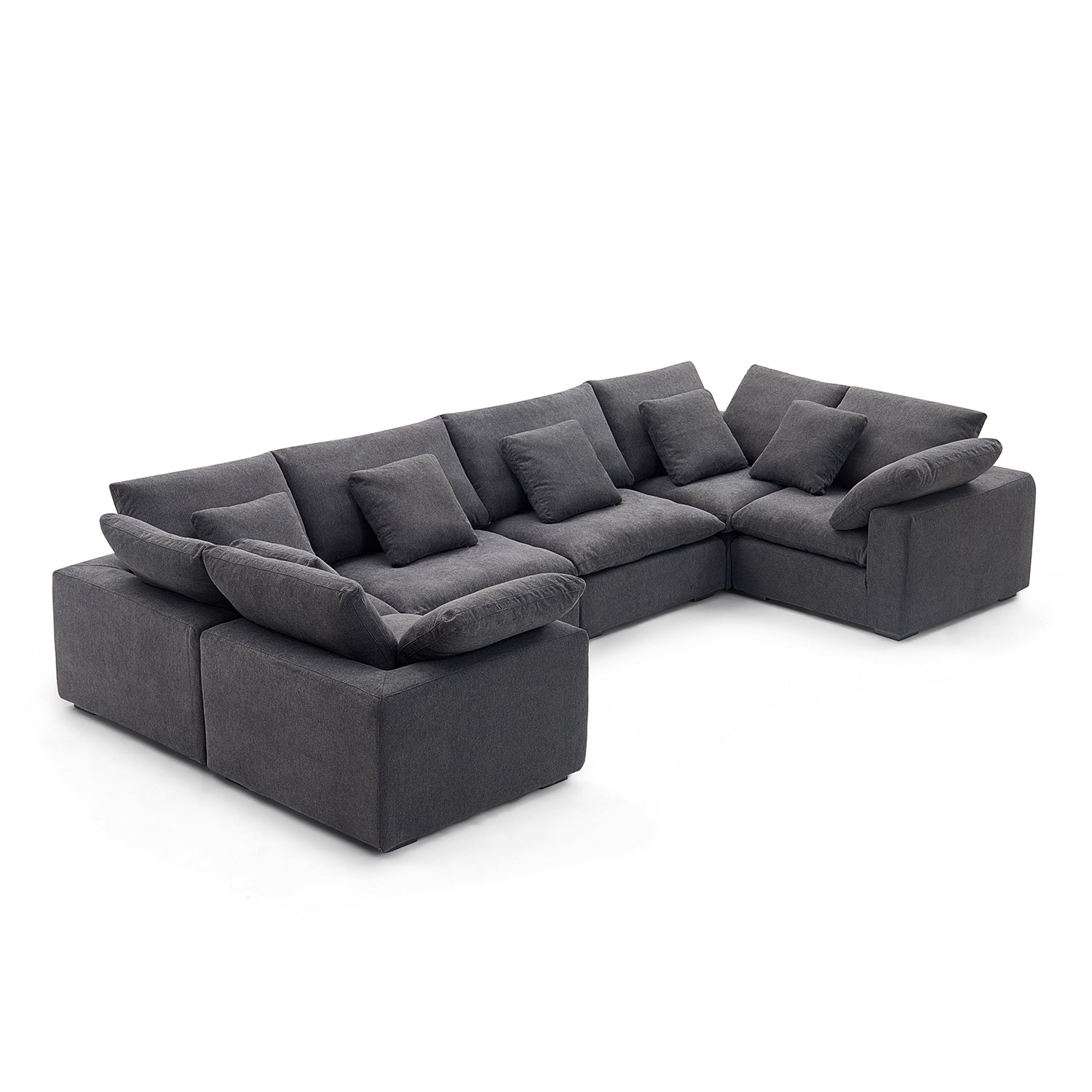 sectional - Tivoli Cloud U Closed Sectional - MC - Mario Capasa