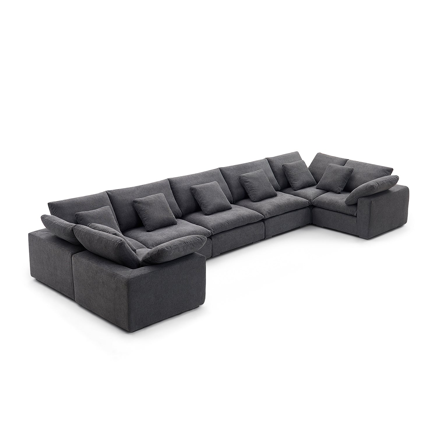 sectional - Tivoli Cloud U Closed Sectional - MC - Mario Capasa