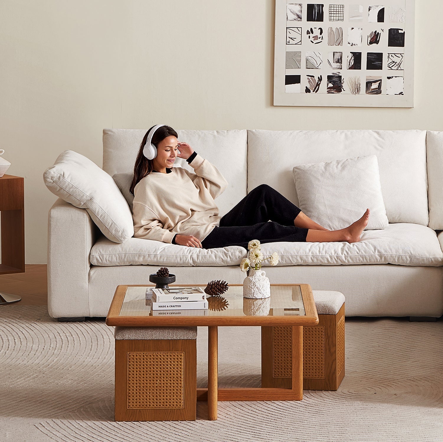 sectional - Tivoli Cloud L Sectional - MC - Mario Capasa