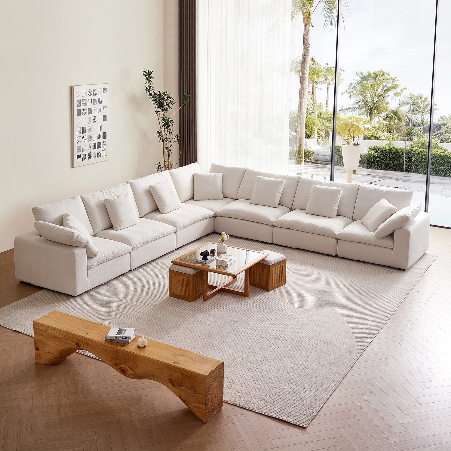 sectional - Tivoli Cloud L Sectional - MC - Mario Capasa