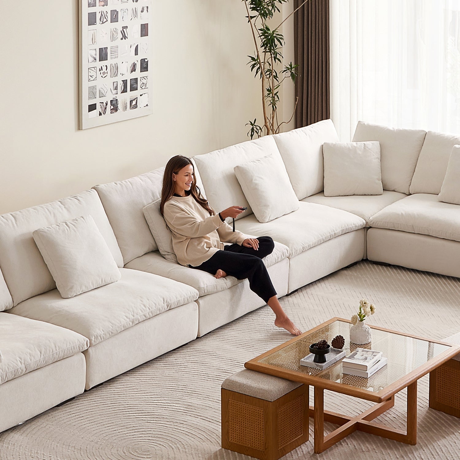 sectional - Tivoli Cloud L Sectional - MC - Mario Capasa