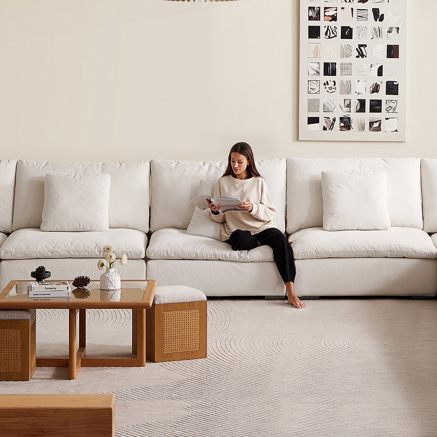 sectional - Tivoli Cloud L Sectional - MC - Mario Capasa