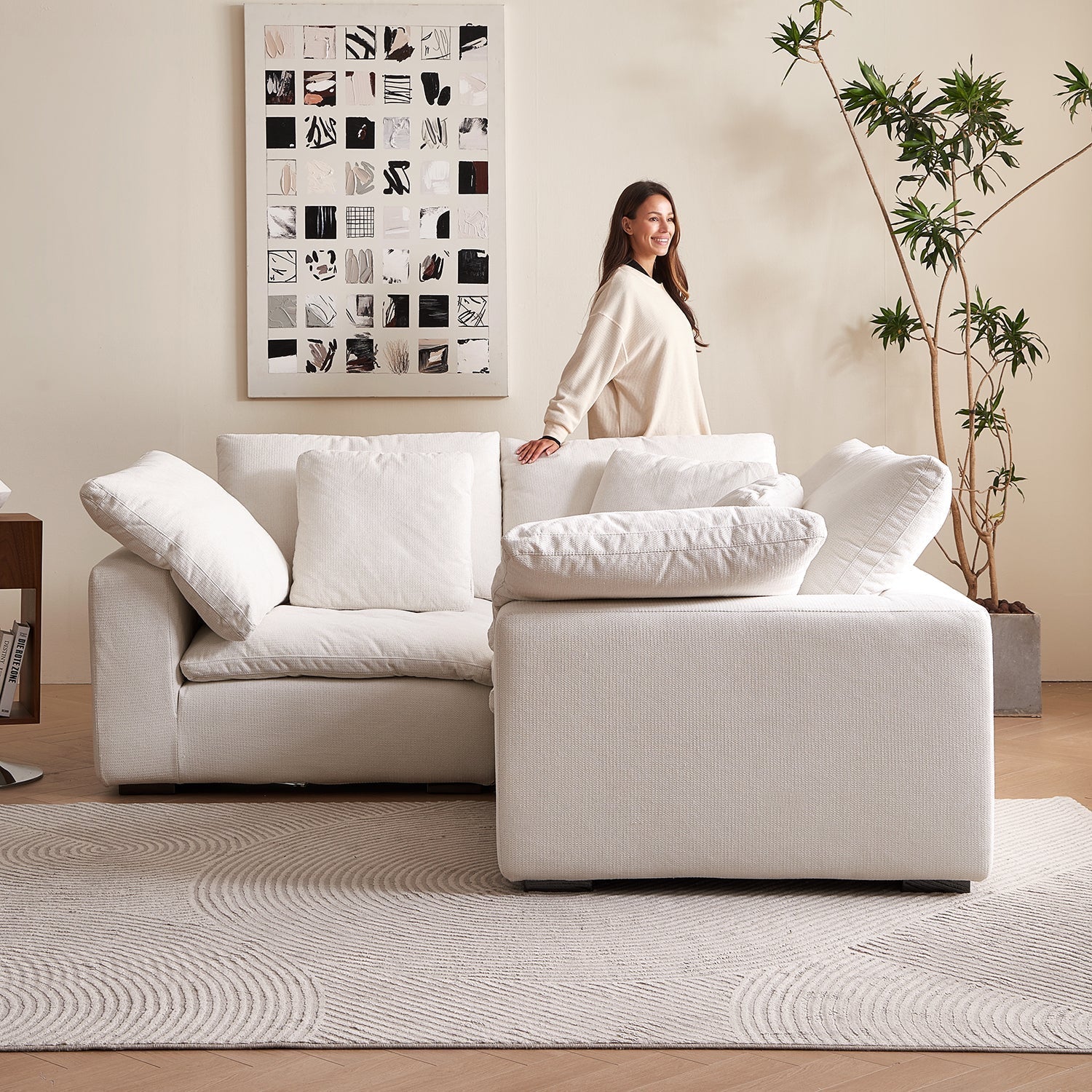 sectional - Tivoli Cloud L Sectional - MC - Mario Capasa