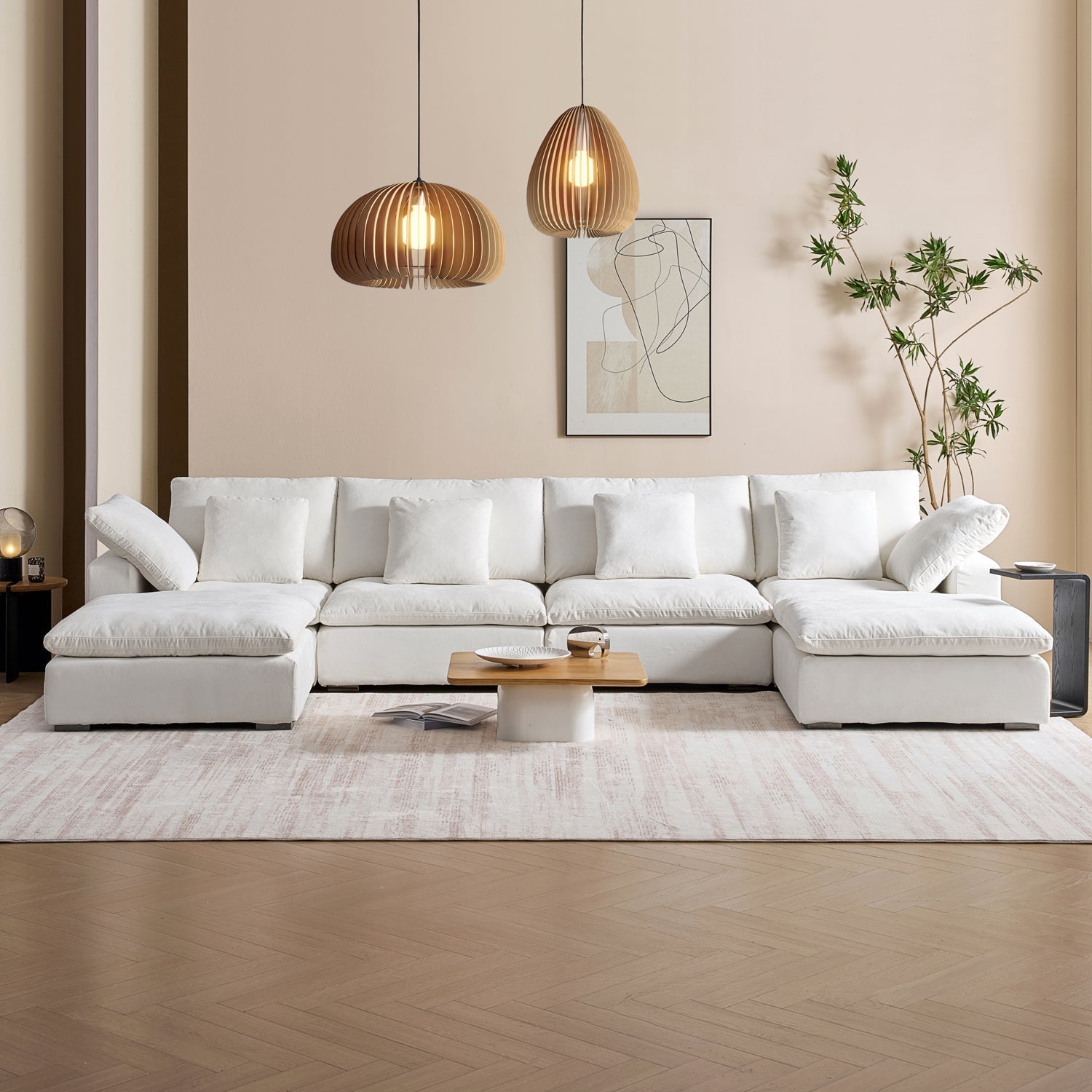 sectional - Tivoli Cloud U Sectional - MC - Mario Capasa