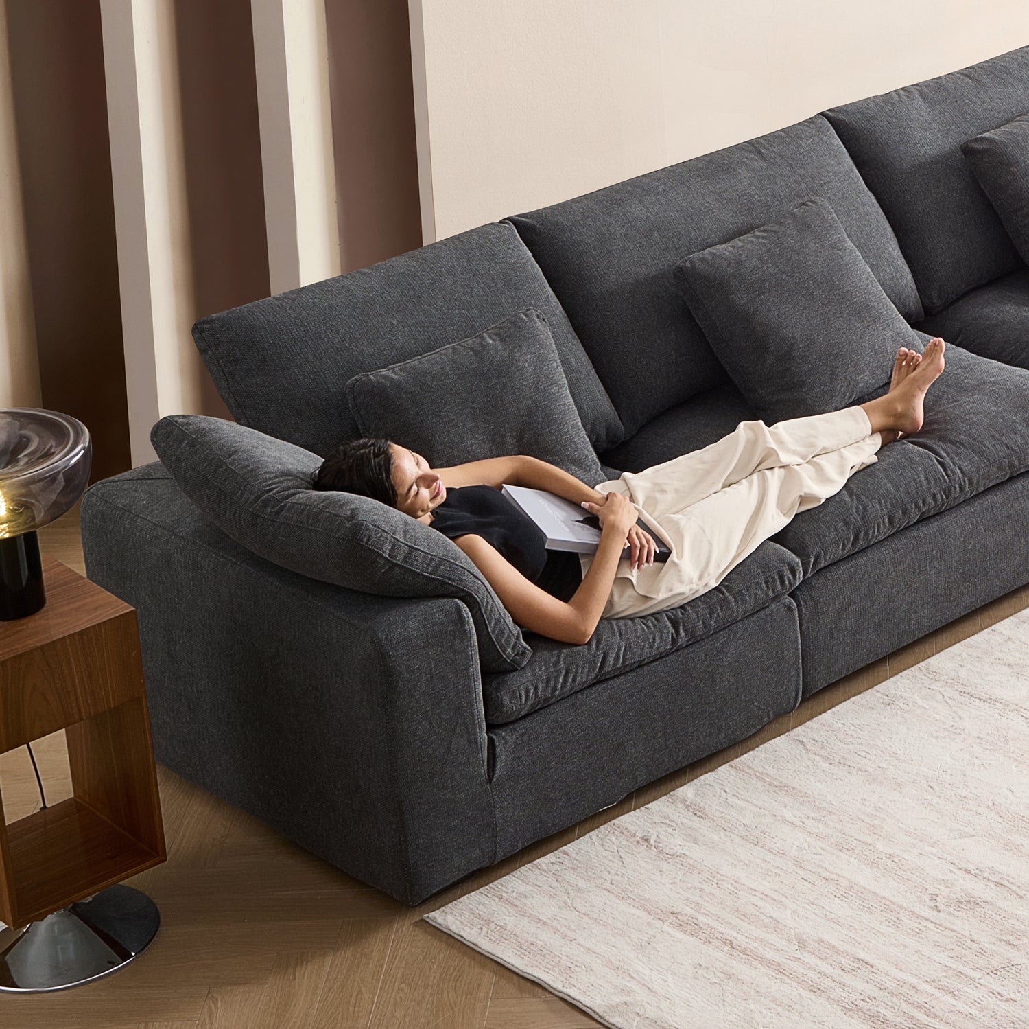 sectional - Tivoli Cloud L Sectional - MC - Mario Capasa