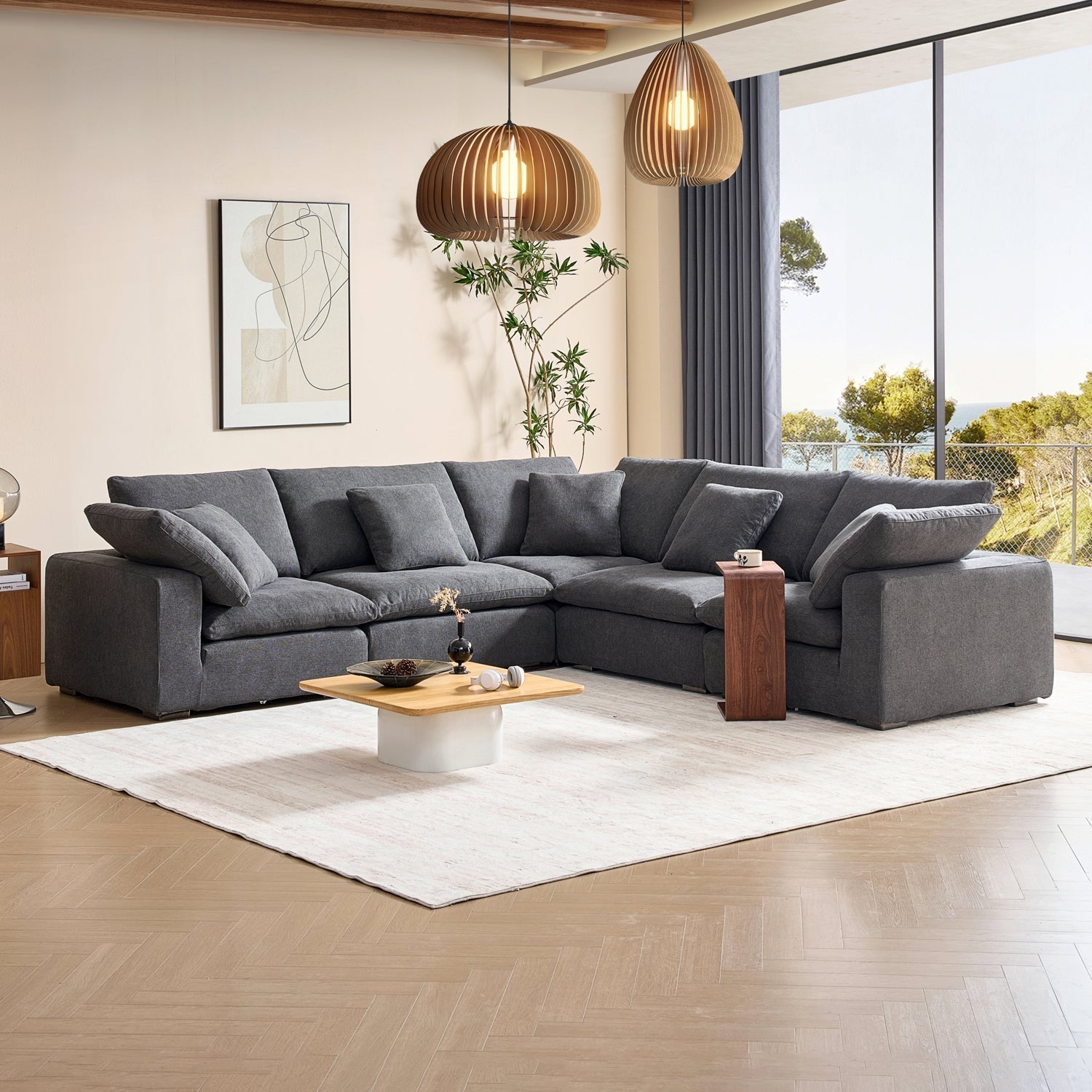 sectional - Tivoli Cloud L Sectional - MC - Mario Capasa