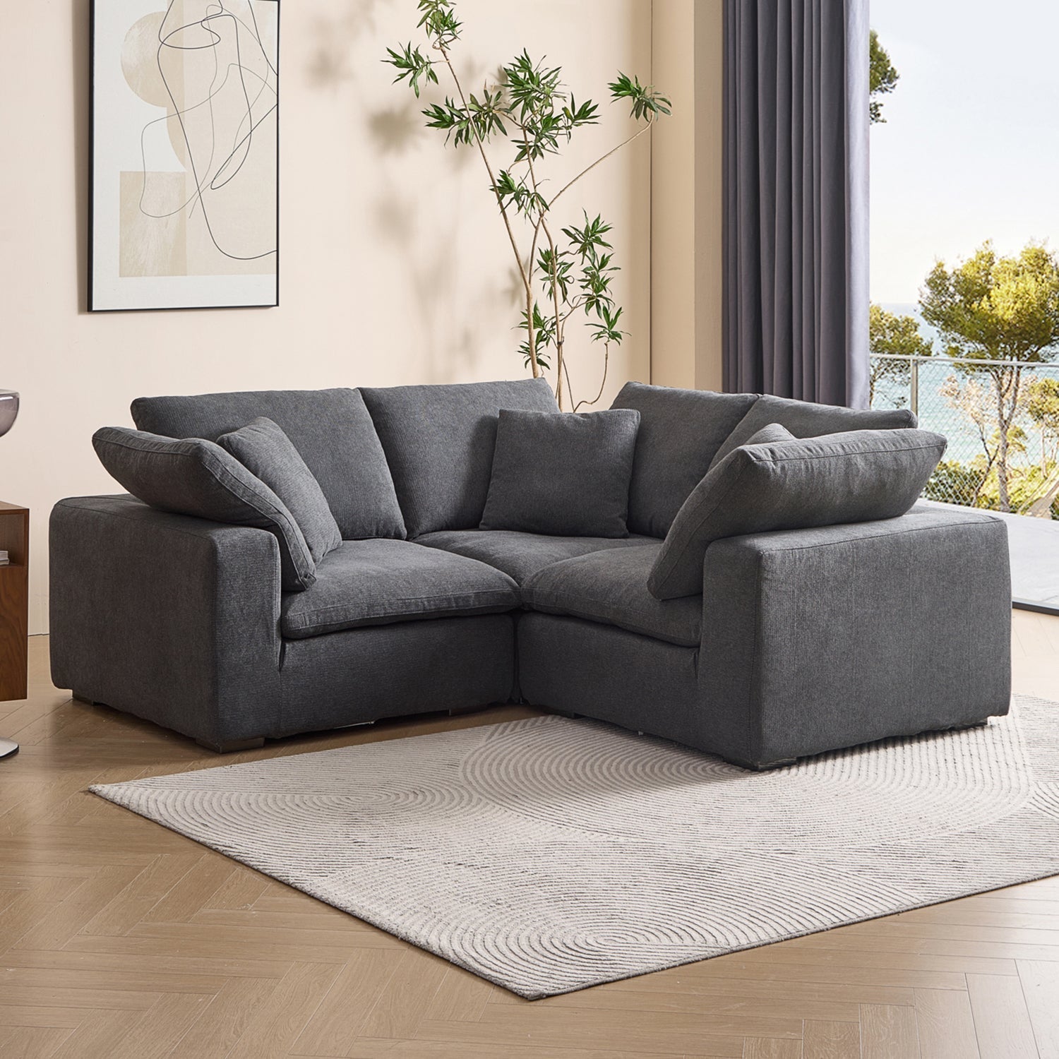 sectional - Tivoli Cloud L Sectional - MC - Mario Capasa