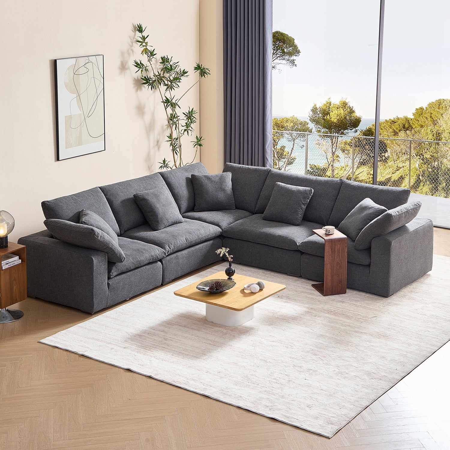 sectional - Tivoli Cloud L Sectional - MC - Mario Capasa