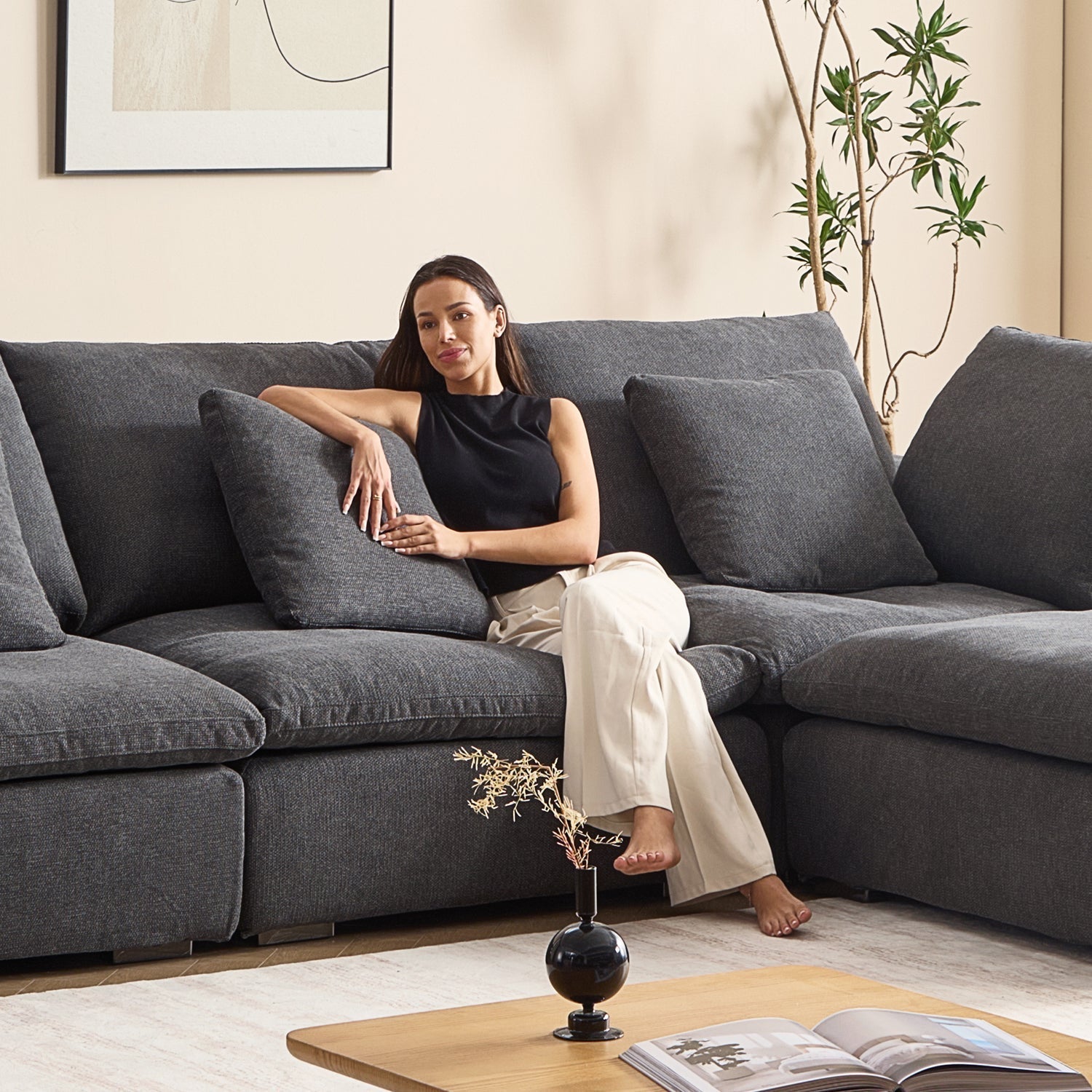 sectional - Tivoli Cloud L Sectional - MC - Mario Capasa