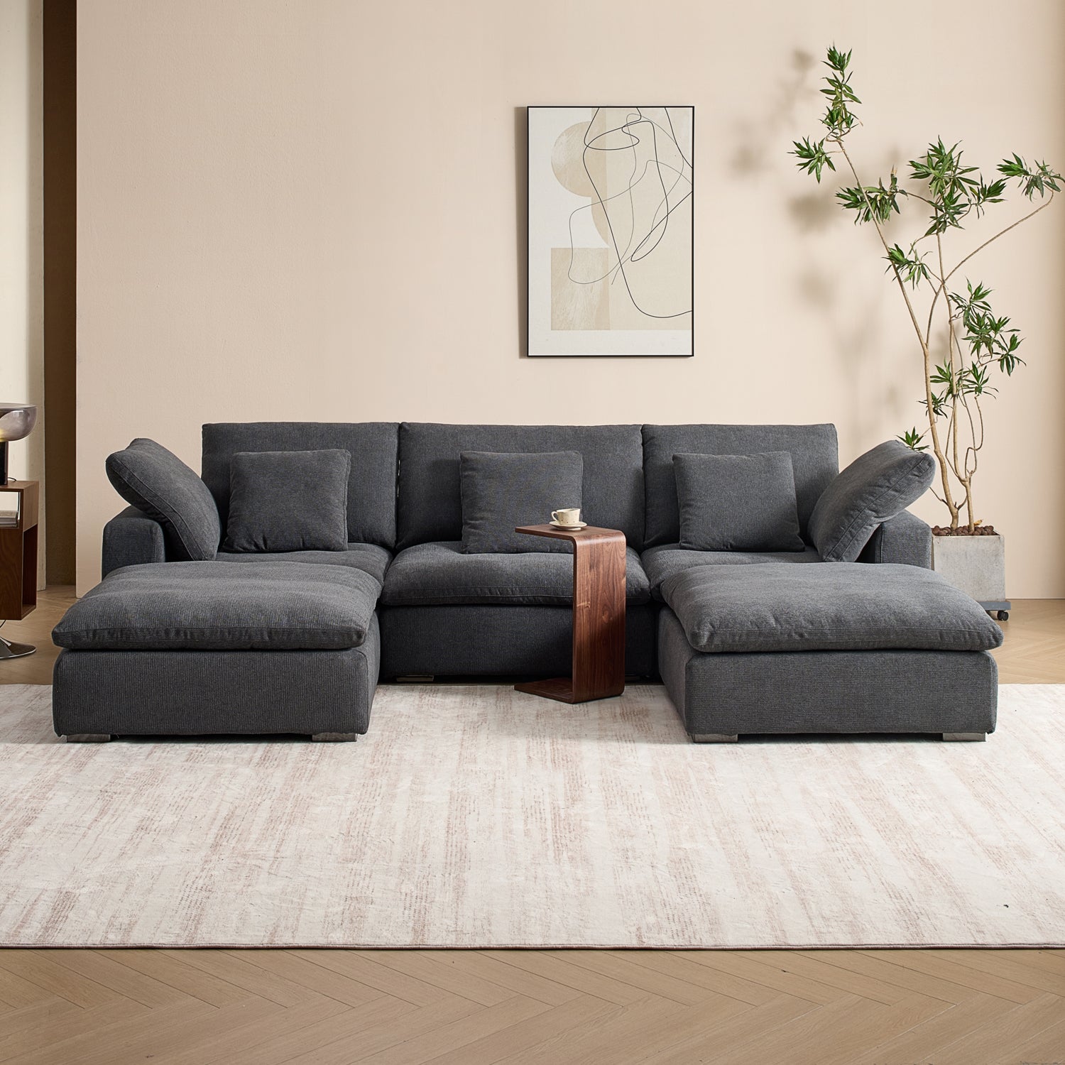 sectional - Tivoli Cloud U Sectional - MC - Mario Capasa