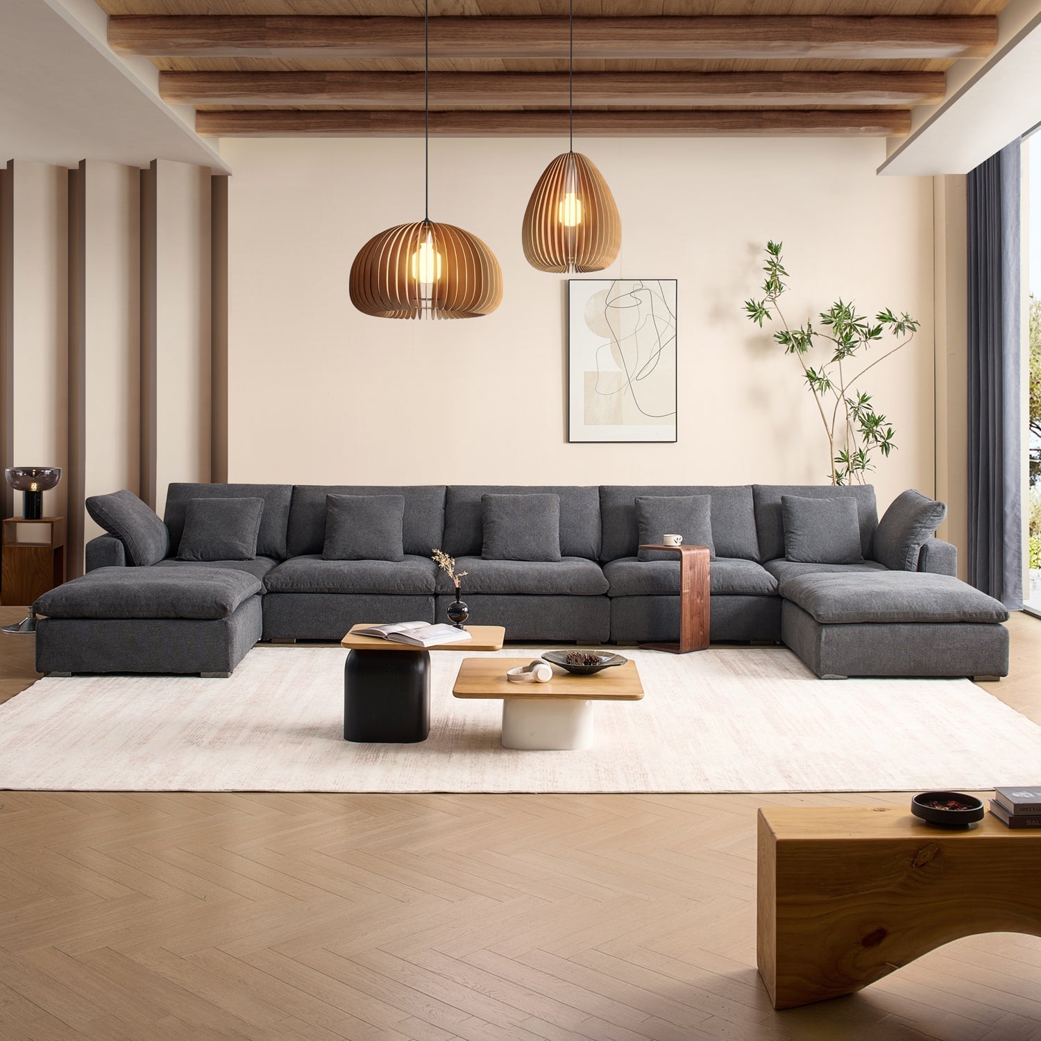 sectional - Tivoli Cloud U Sectional - MC - Mario Capasa