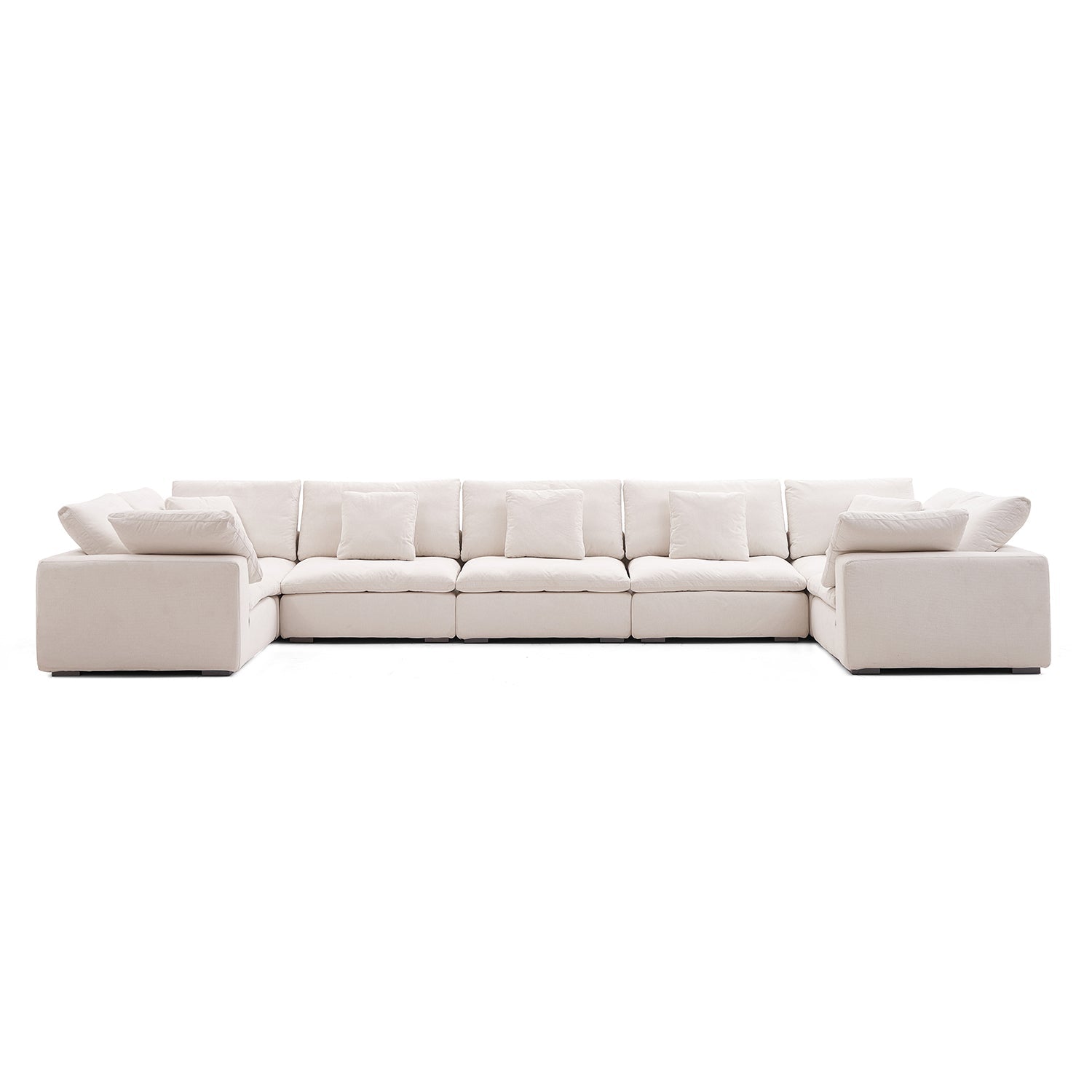 sectional - Tivoli Cloud U Closed Sectional - MC - Mario Capasa