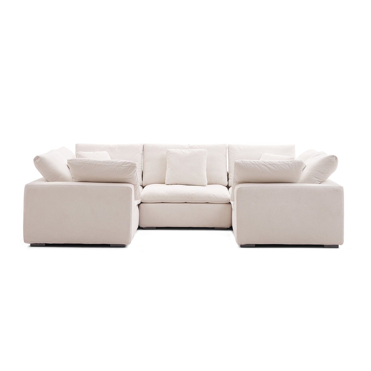 sectional - Tivoli Cloud U Closed Sectional - MC - Mario Capasa