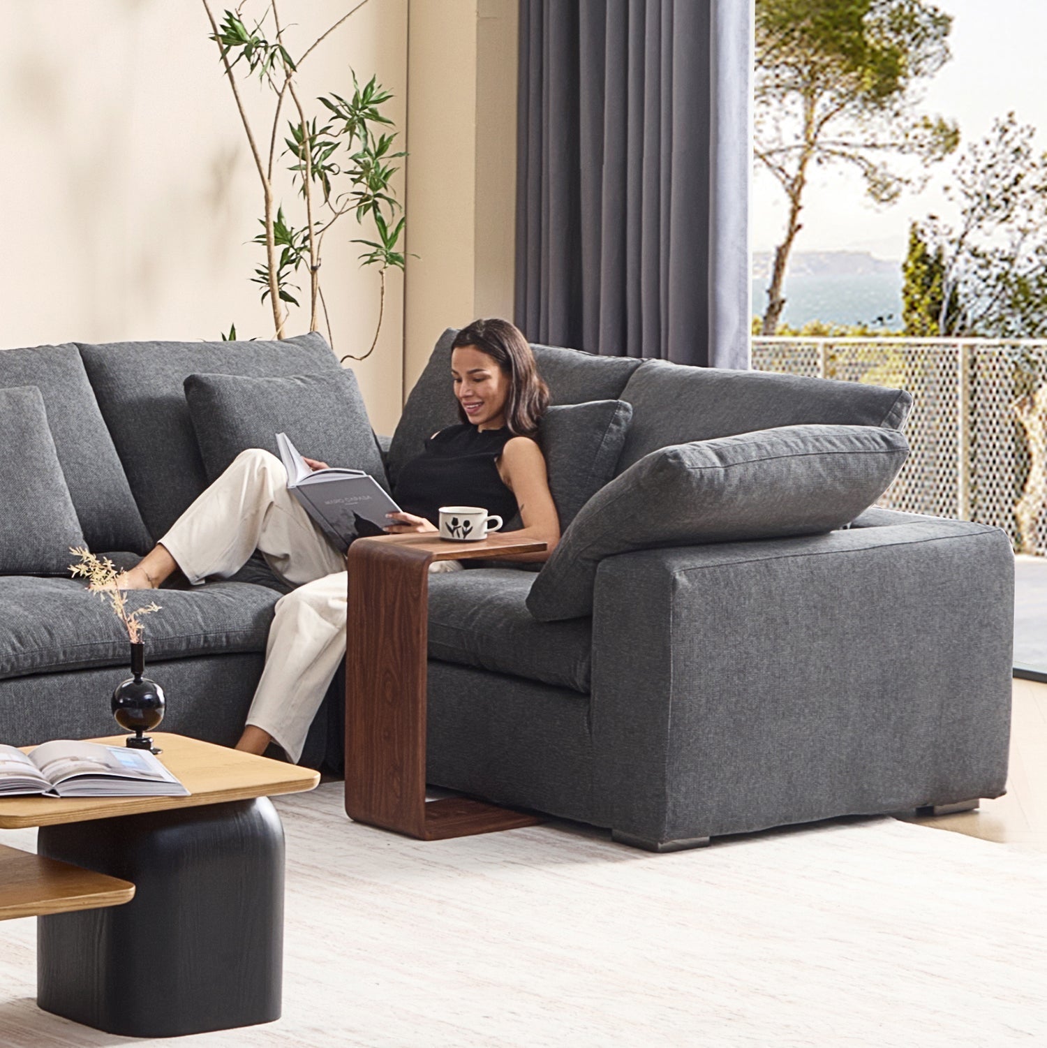 sectional - Tivoli Cloud L Sectional - MC - Mario Capasa