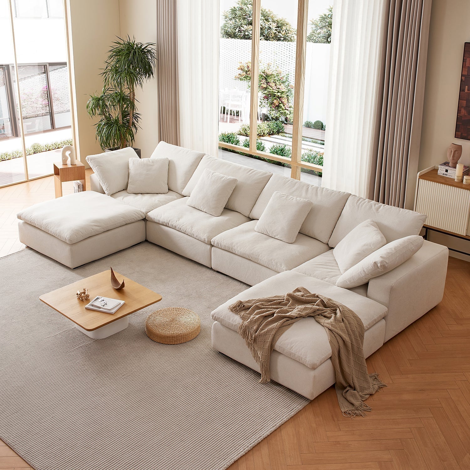 sectional - Tivoli Cloud U Sectional - MC - Mario Capasa