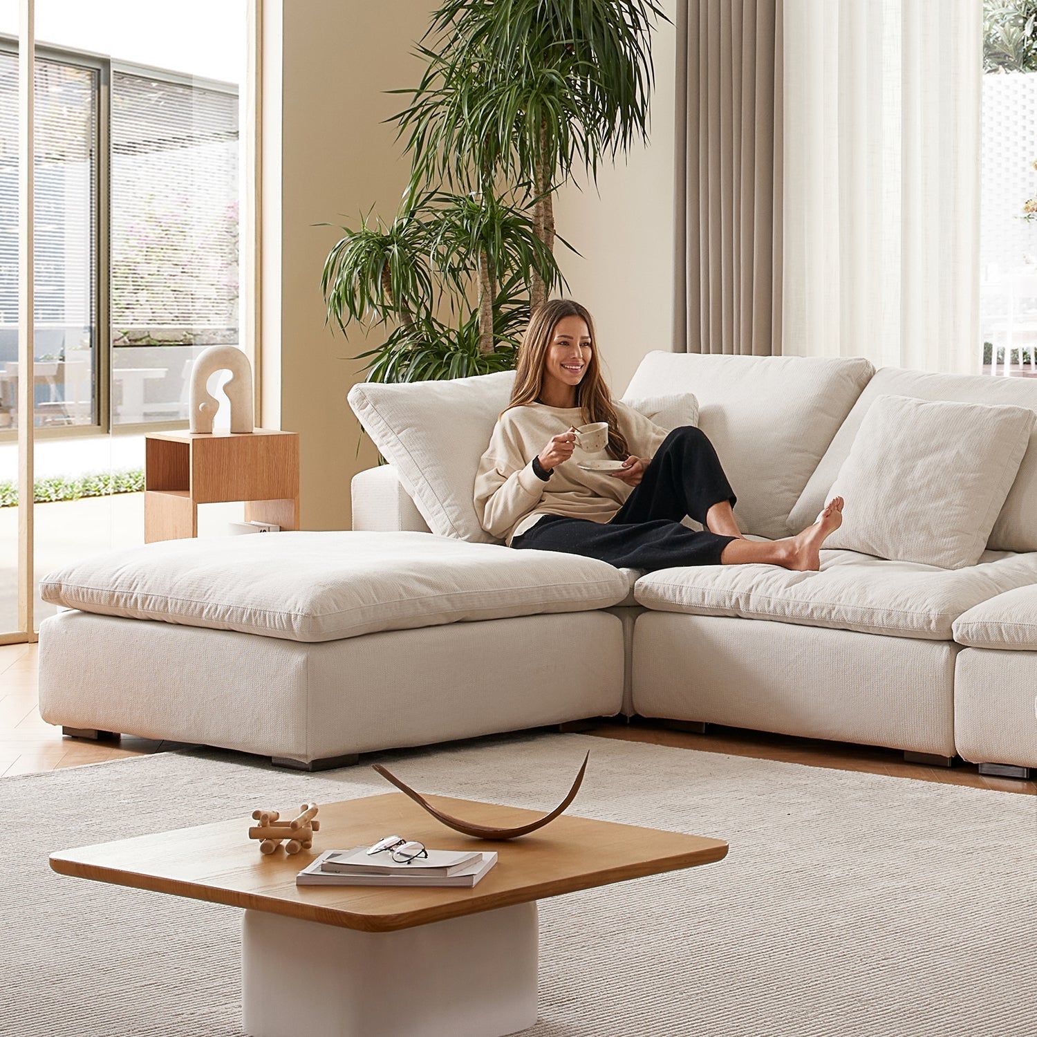 sectional - Tivoli Cloud U Sectional - MC - Mario Capasa