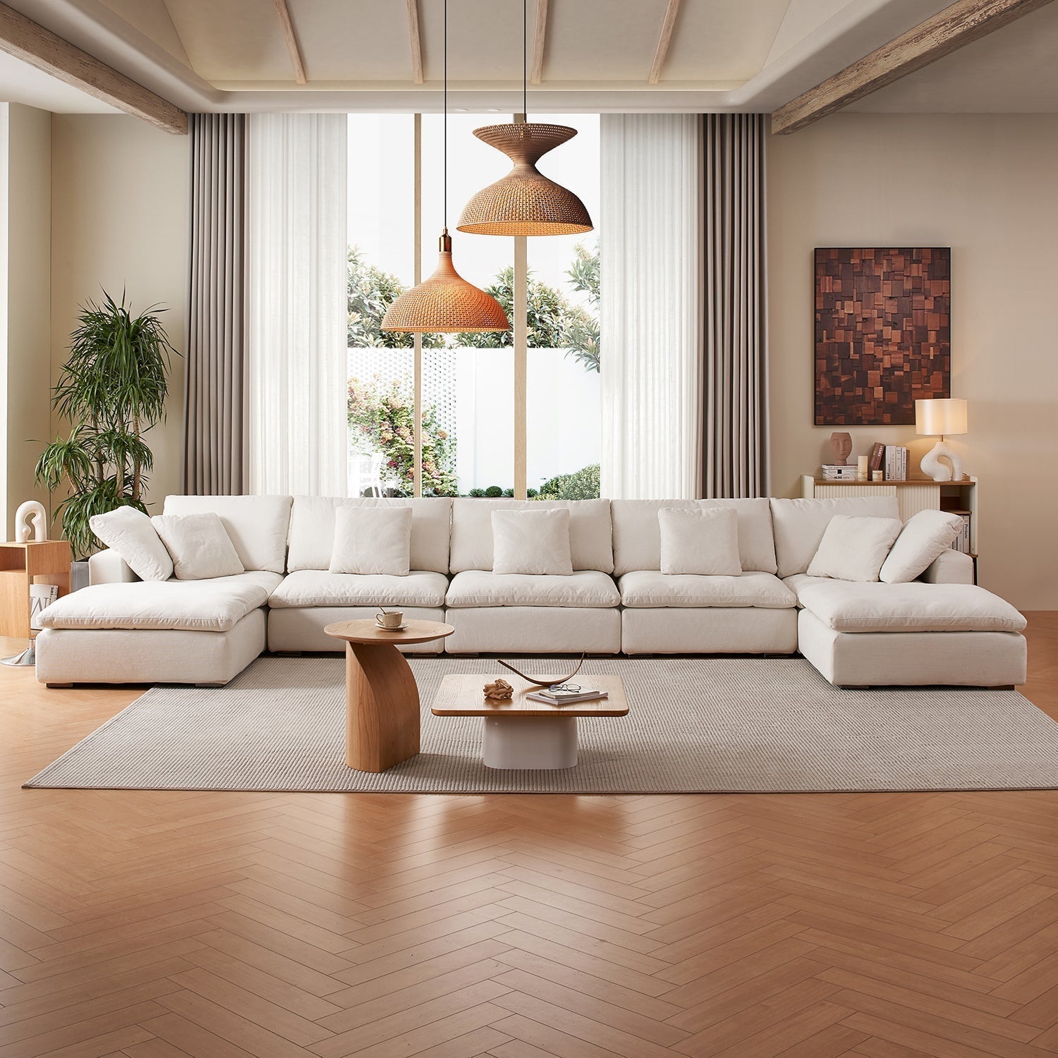 sectional - Tivoli Cloud U Sectional - MC - Mario Capasa