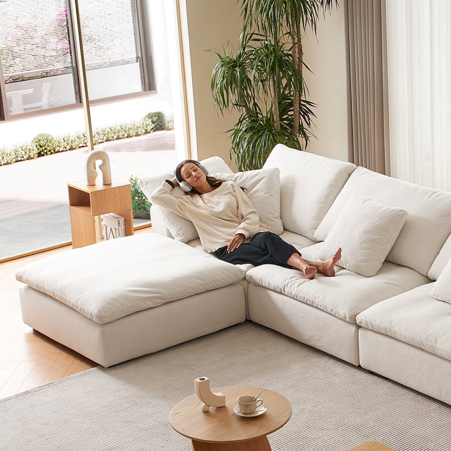 sectional - Tivoli Cloud U Sectional - MC - Mario Capasa