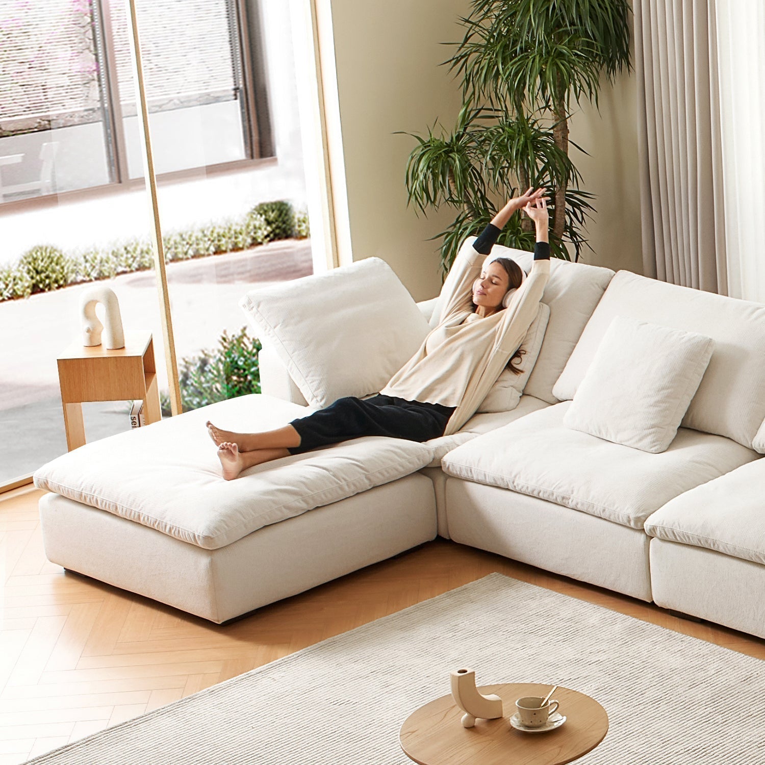 sectional - Tivoli Cloud U Sectional - MC - Mario Capasa