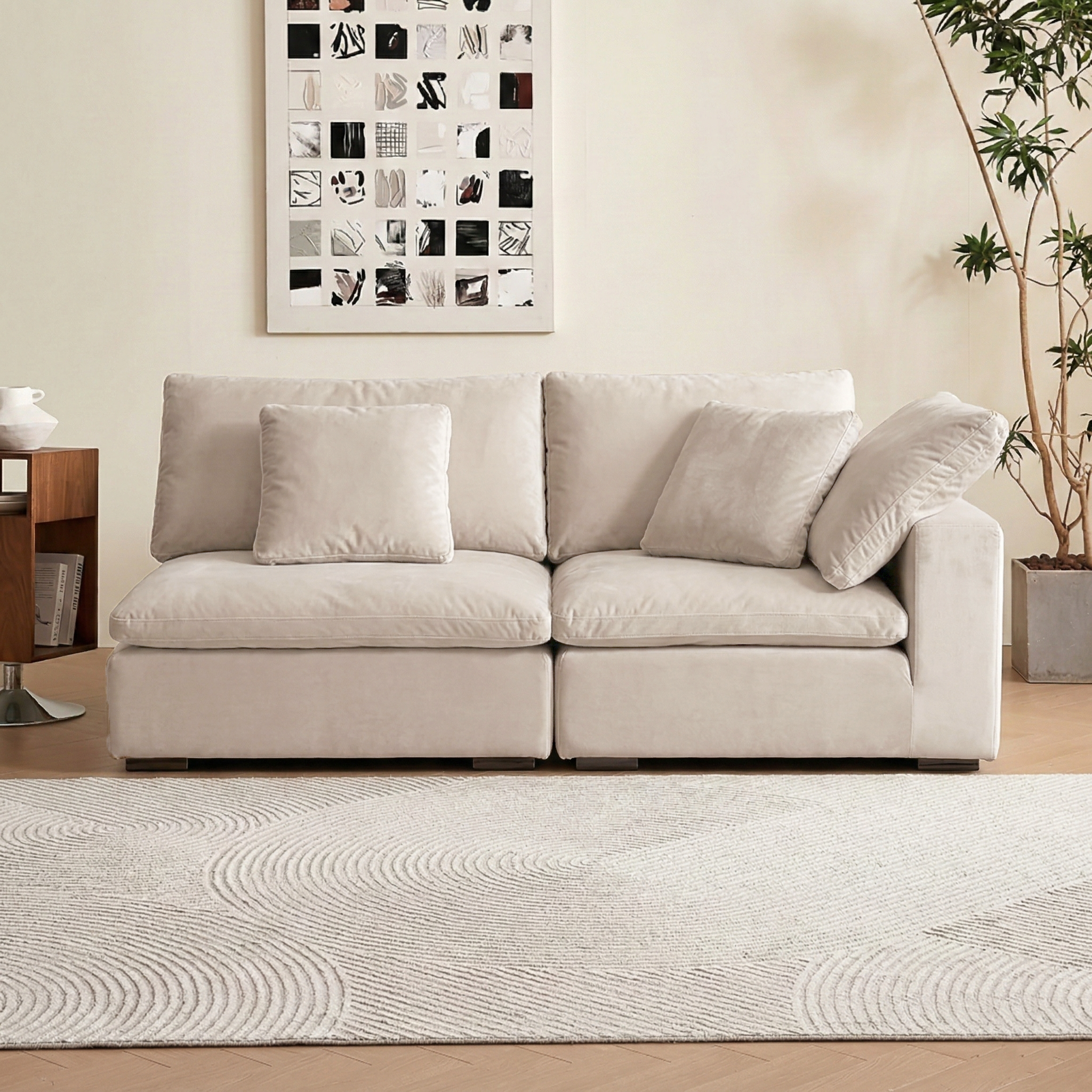 modular design built for small living room furniture layouts