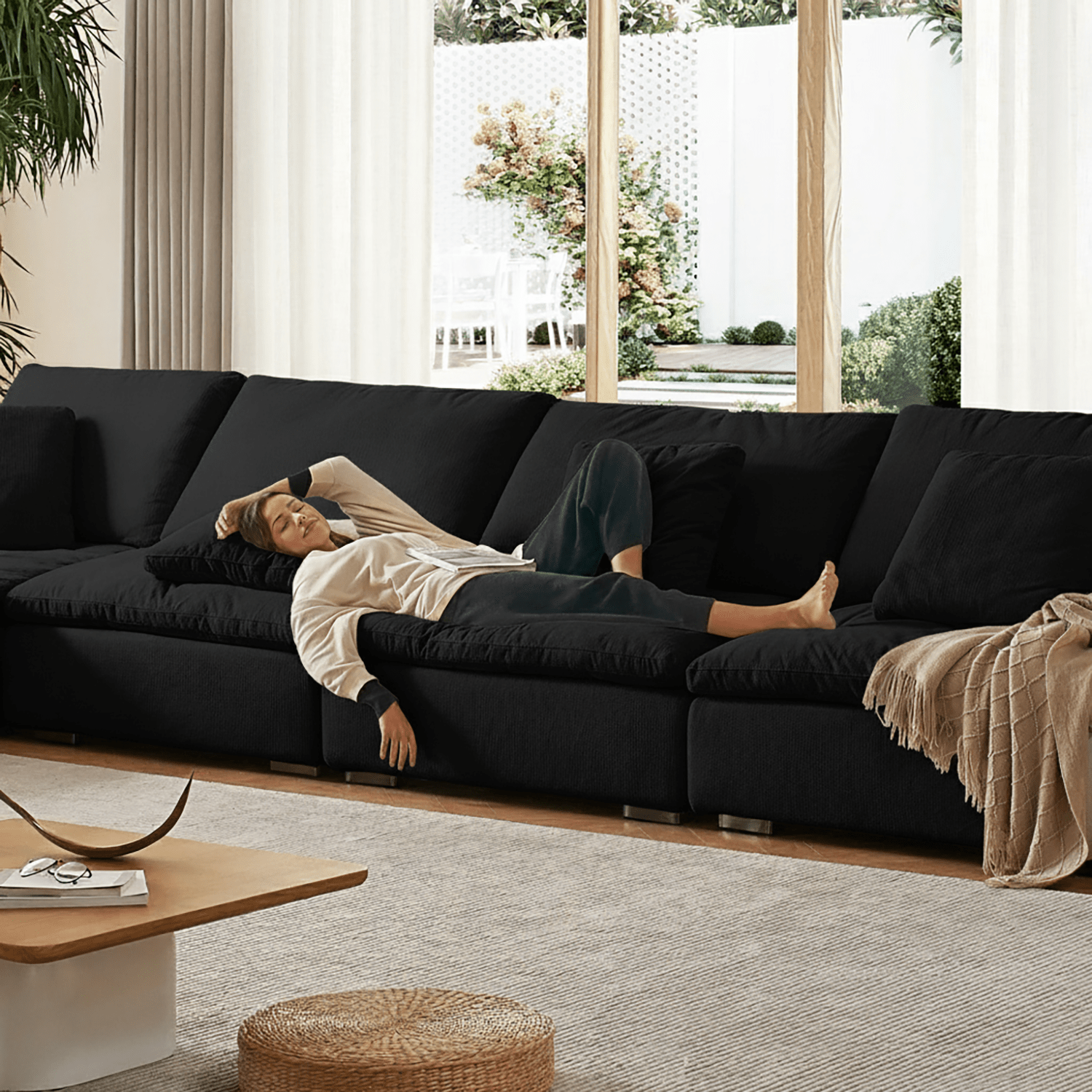 sectional - Tivoli Cloud L Sectional - MC - Mario Capasa