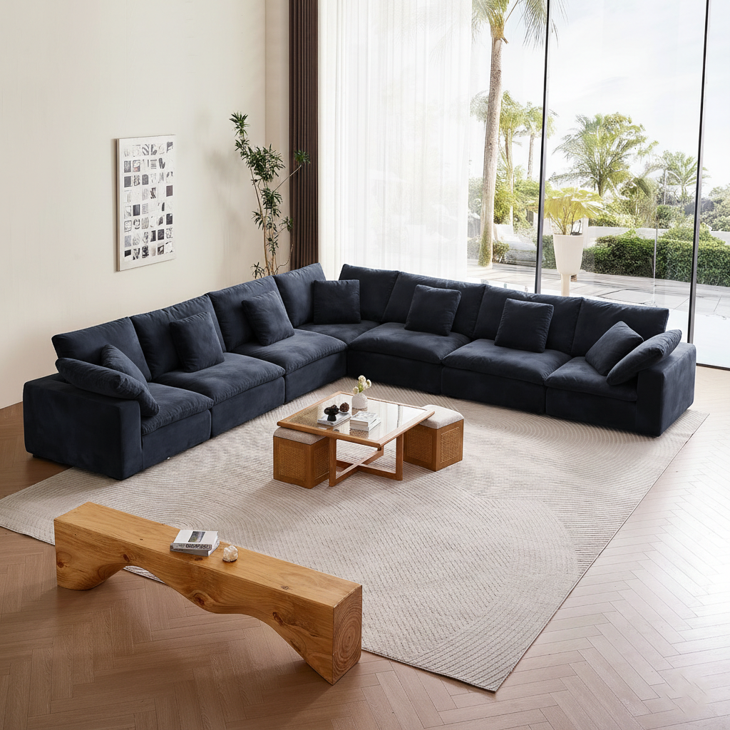 sectional - Tivoli Cloud L Sectional - MC - Mario Capasa
