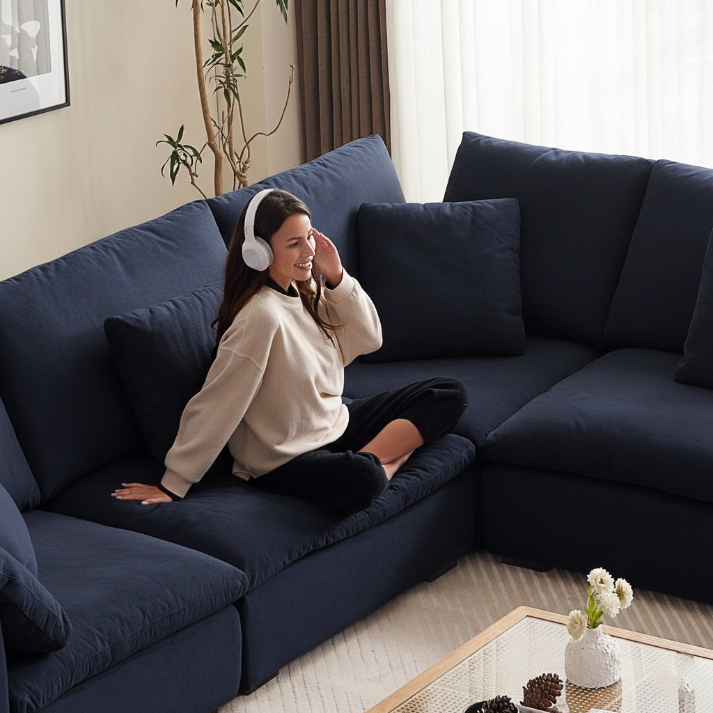 sectional - Tivoli Cloud L Sectional - MC - Mario Capasa