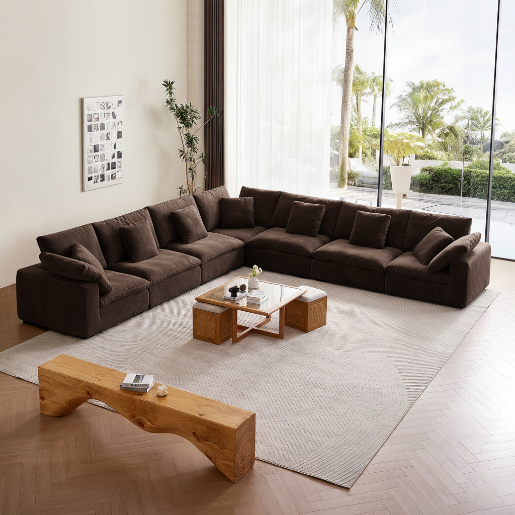sectional - Tivoli Cloud L Sectional - MC - Mario Capasa