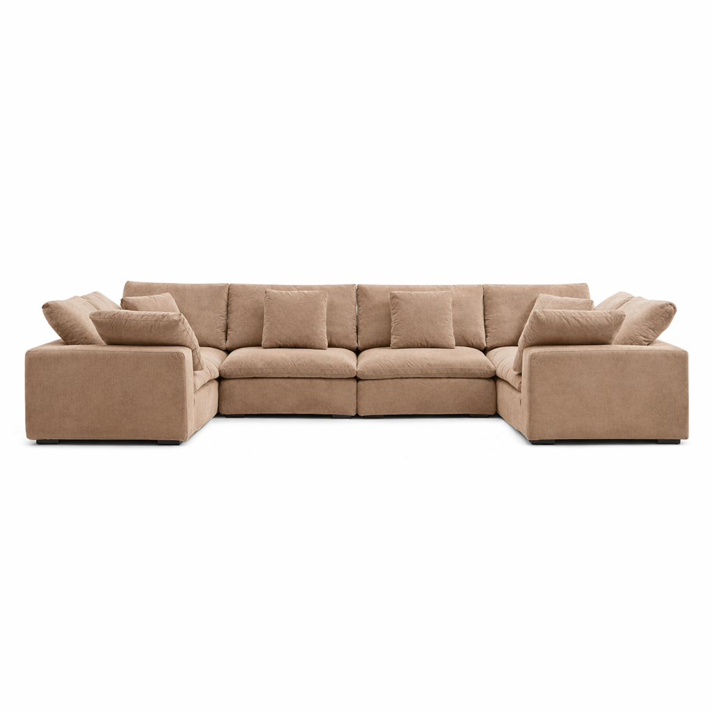 sectional - Tivoli Cloud U Closed Sectional - MC - Mario Capasa