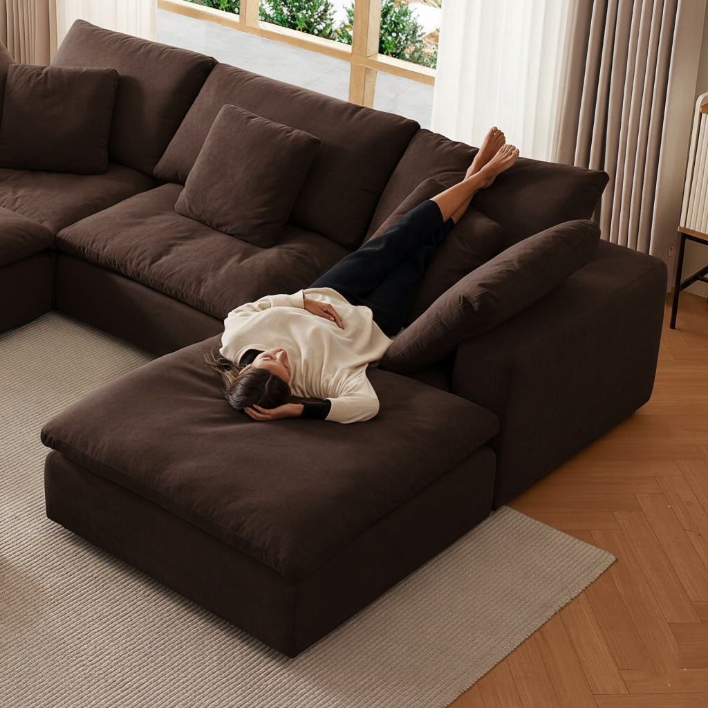 sectional - Tivoli Cloud U Sectional - MC - Mario Capasa