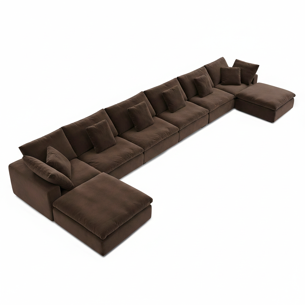 sectional - Tivoli Cloud U Sectional - MC - Mario Capasa