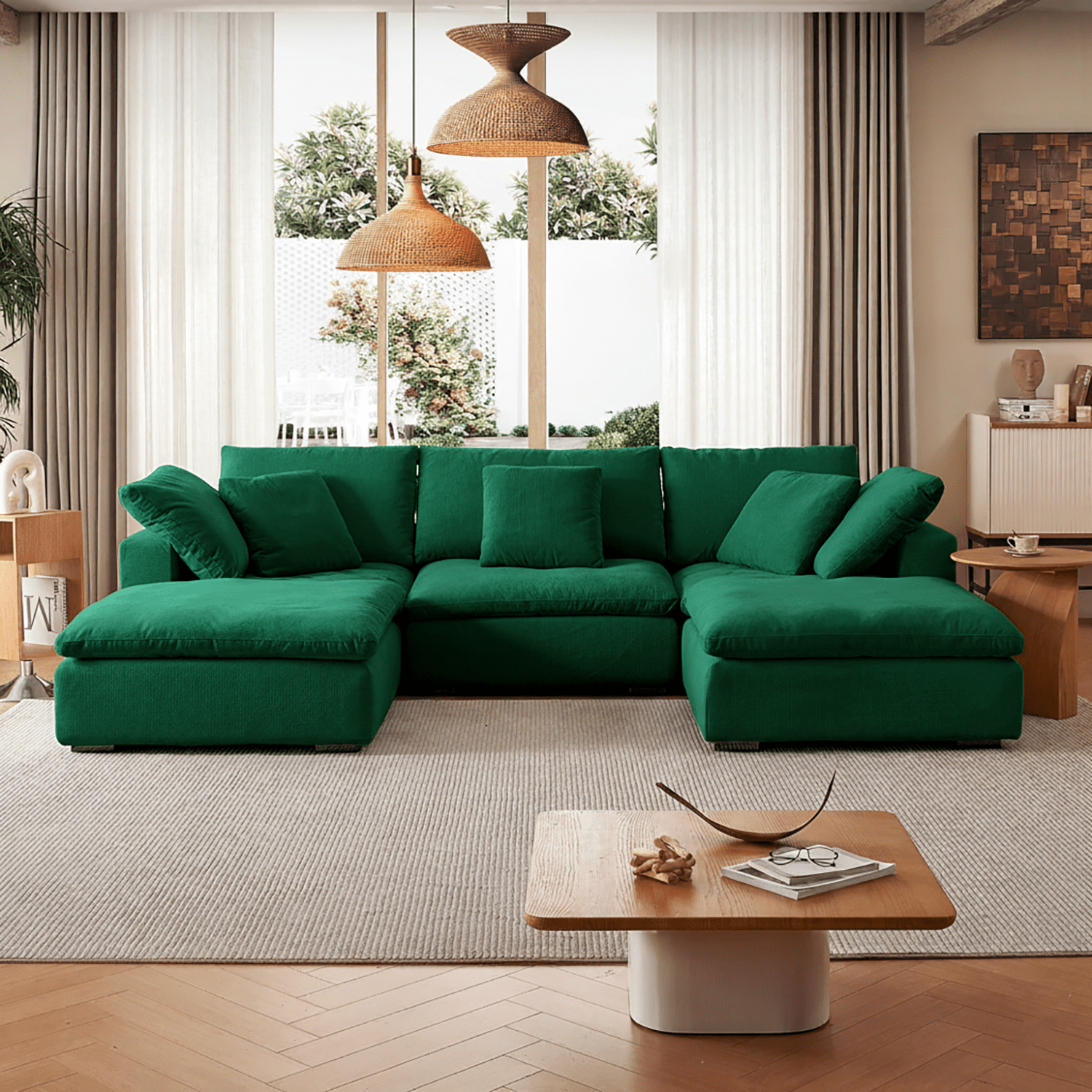 sectional - Tivoli Cloud U Sectional - MC - Mario Capasa