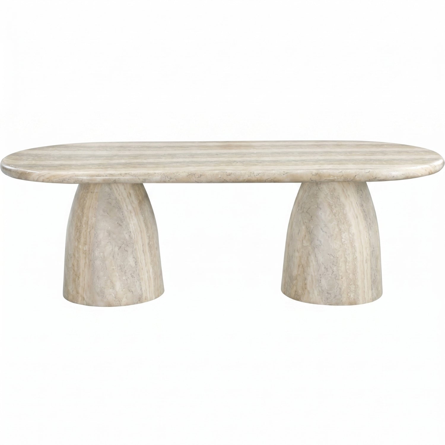 Cosenza Travertine Dining Table