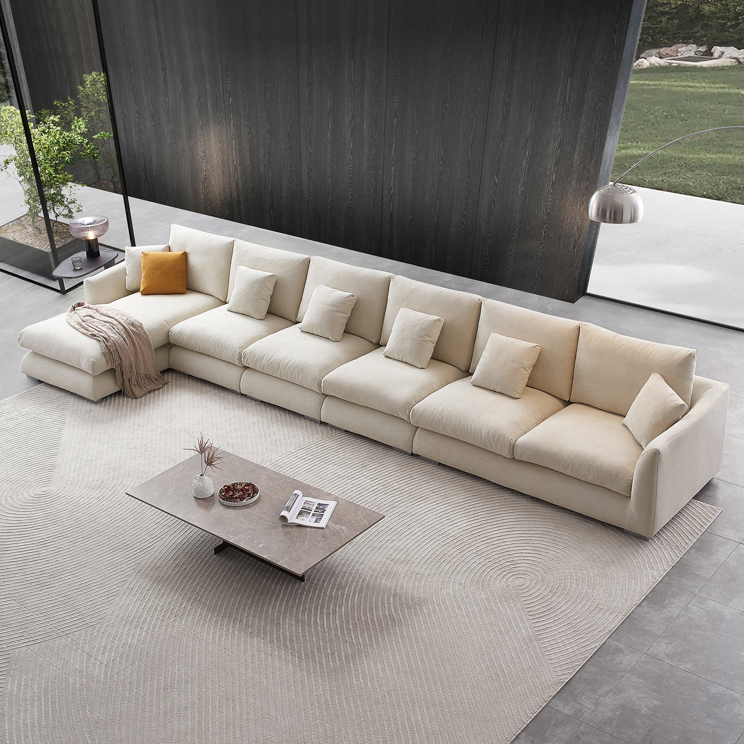 sectional - Feathers Sectional - MC - Mario Capasa