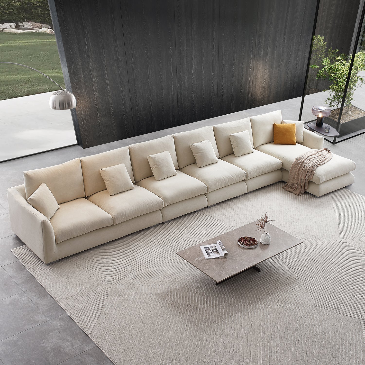 sectional - Feathers Sectional - MC - Mario Capasa