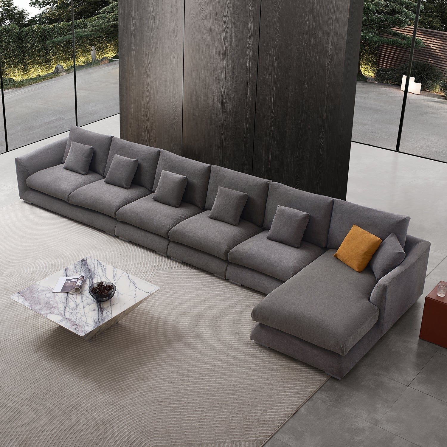 sectional - Feathers Sectional - MC - Mario Capasa