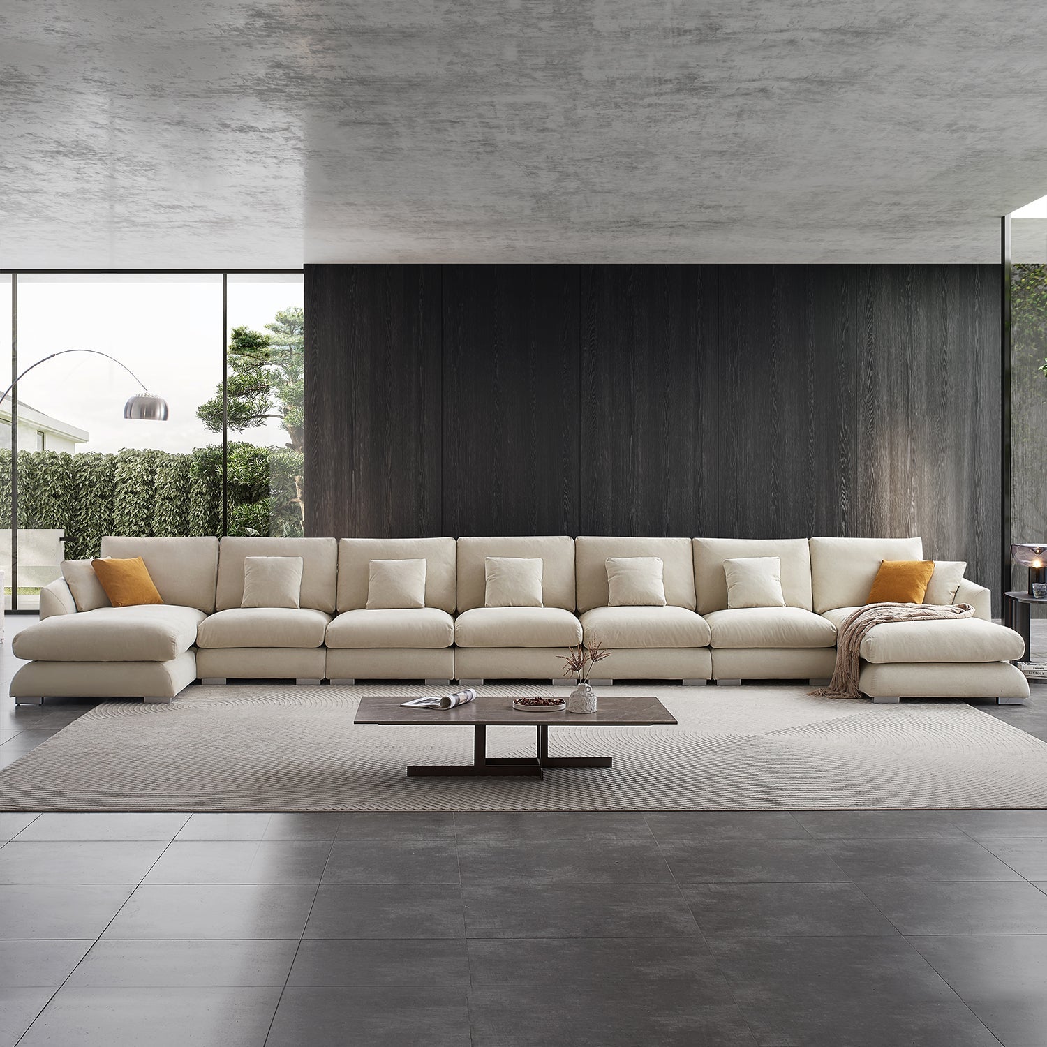sectional - Feathers U - Sectional - MC - Mario Capasa