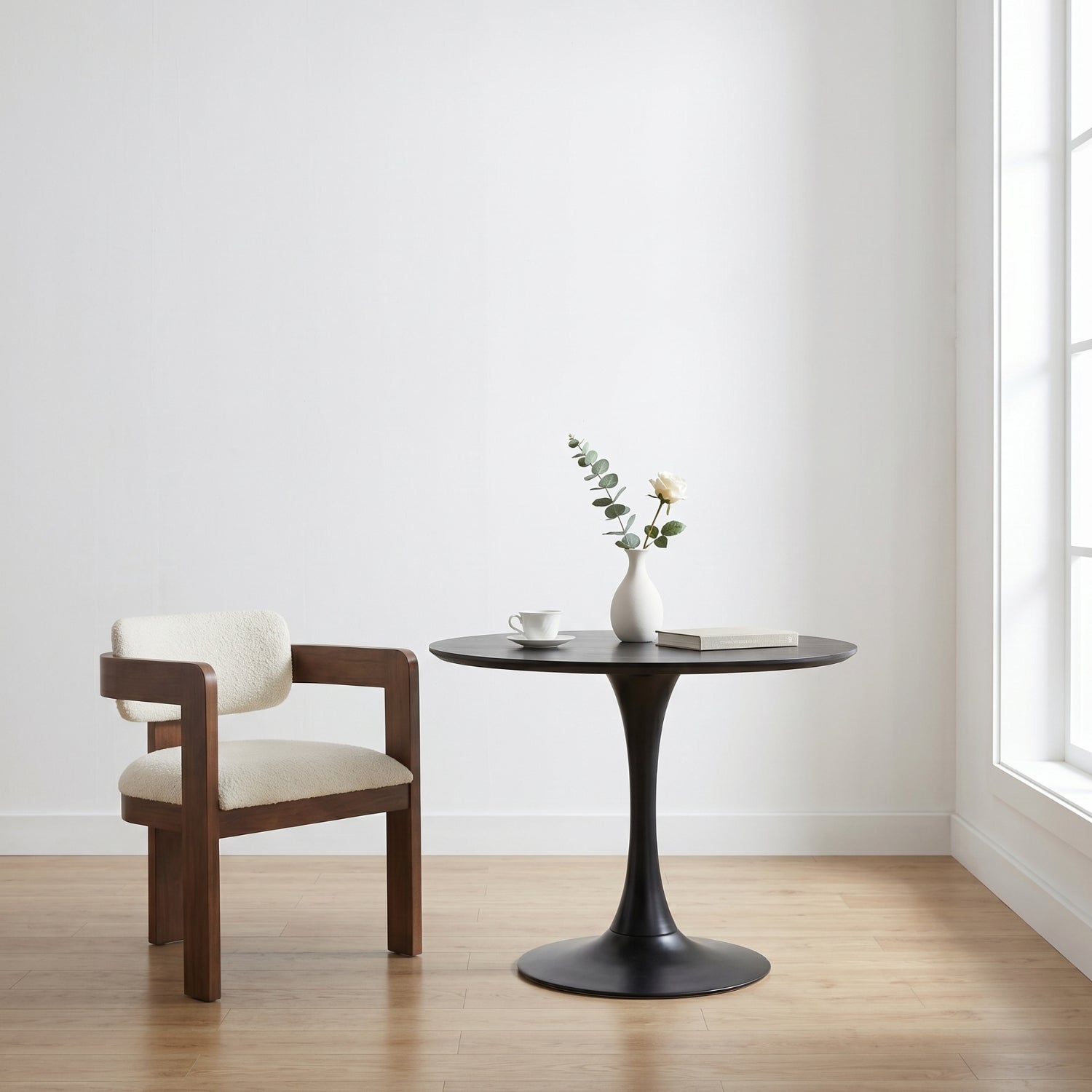 Sacha Walnut Dining Chair