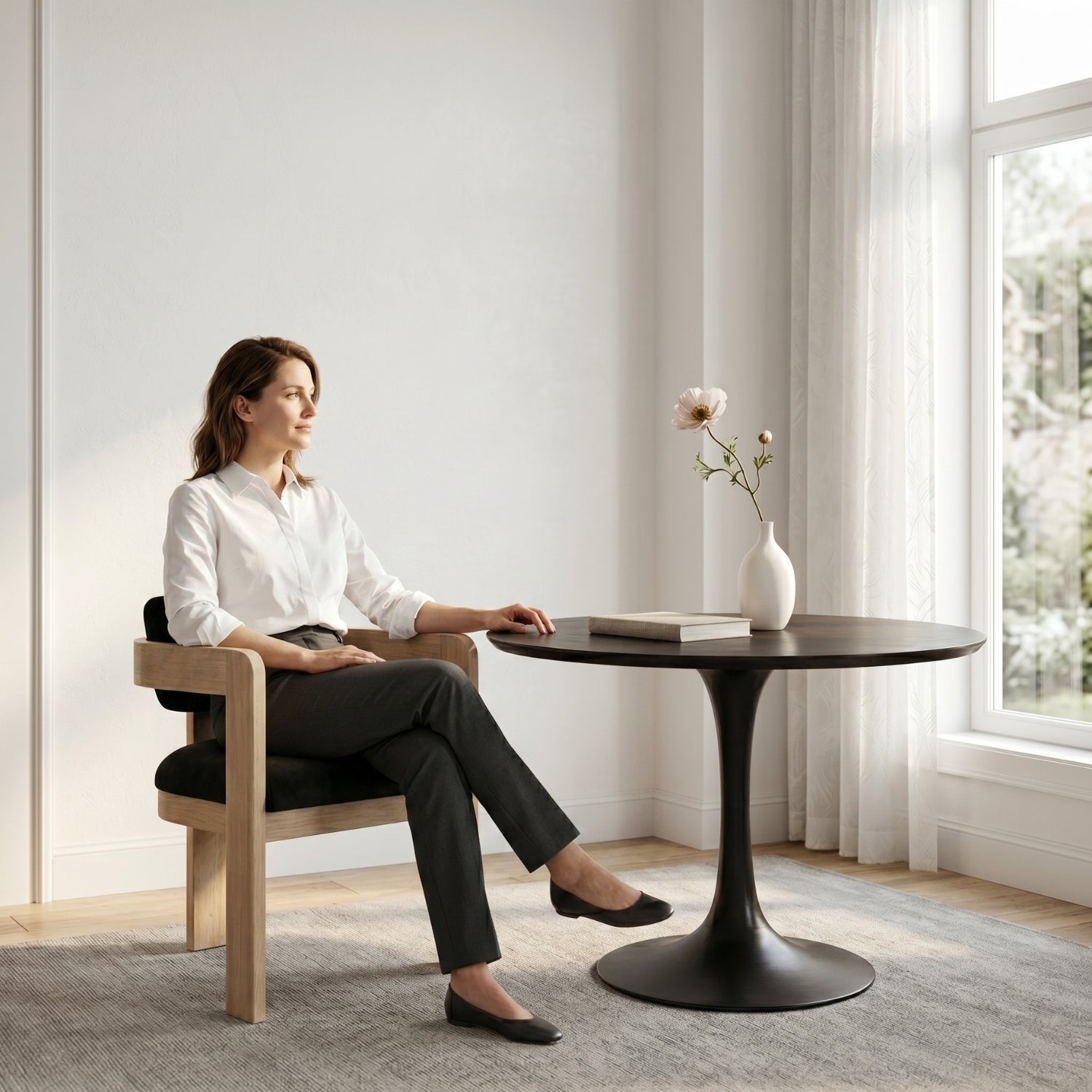Sacha Natural Dining Chair