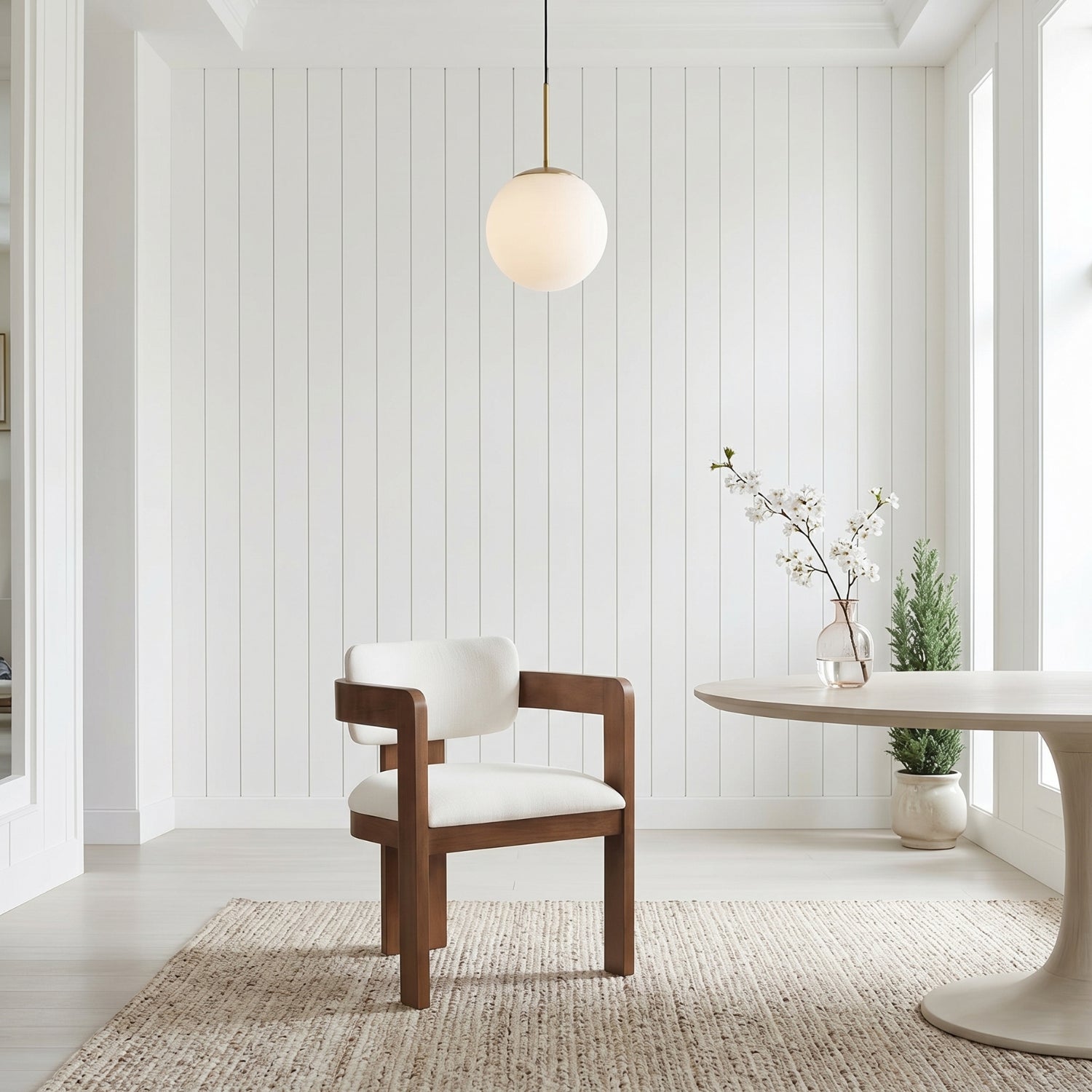 Sacha Walnut Dining Chair