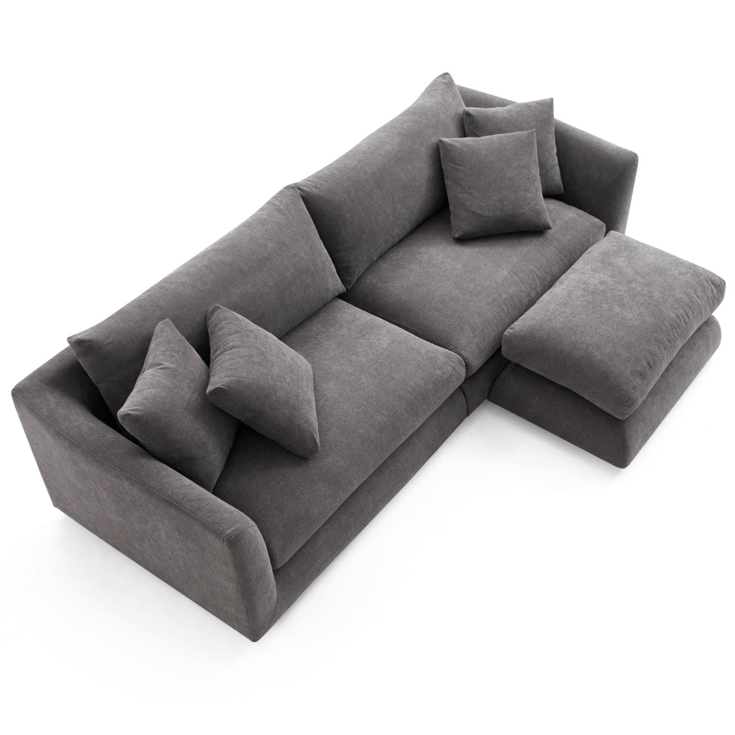Sofa - Feathers Sofa + Ottoman - MC - Mario Capasa