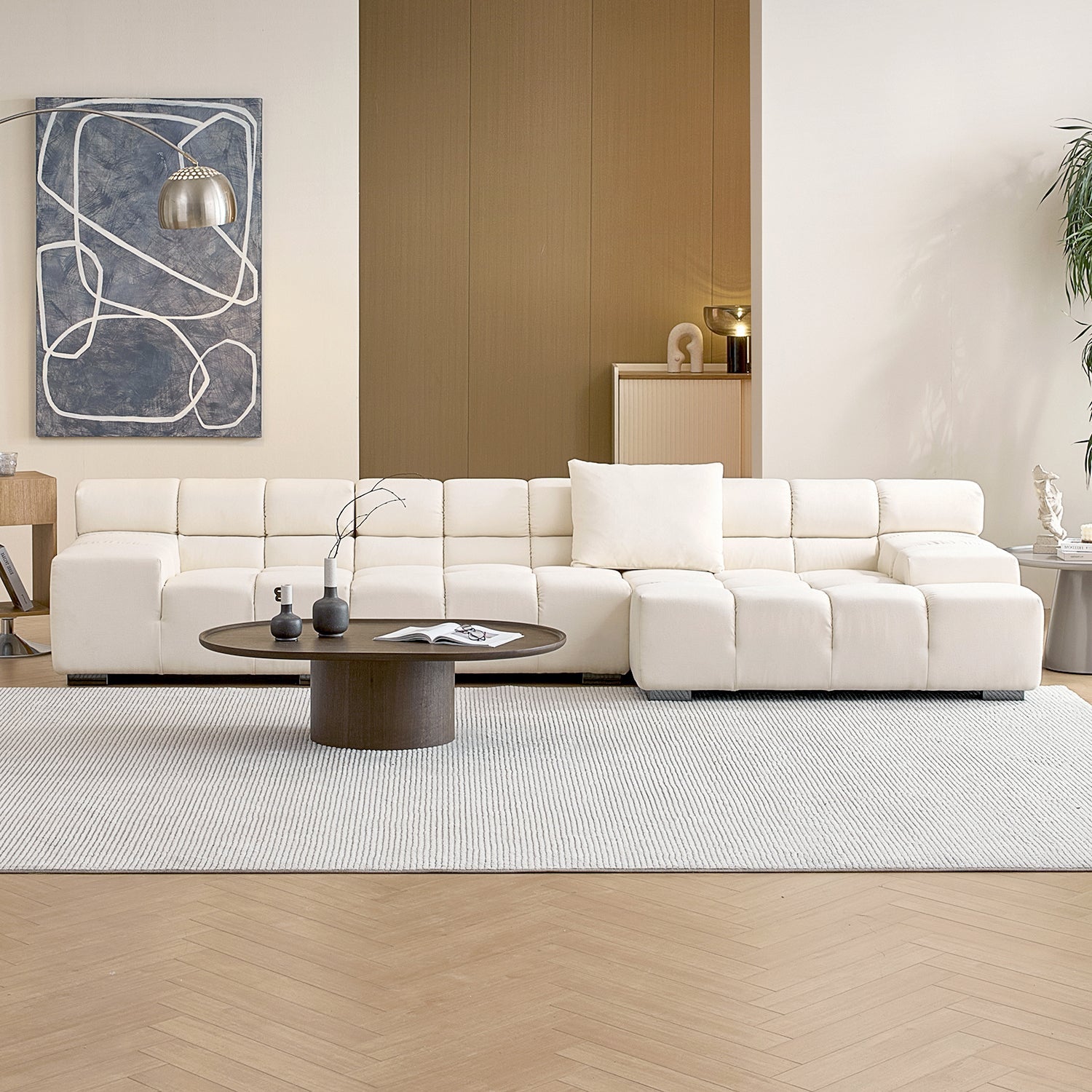 sectional - Amora Sectional Low Arm - MC - Mario Capasa