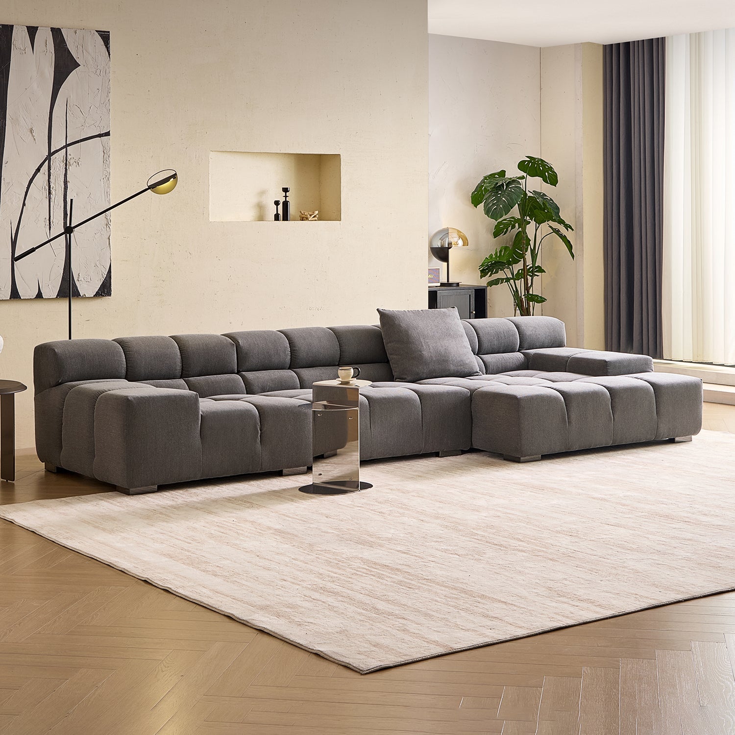 sectional - Amora Sectional Low Arm - MC - Mario Capasa