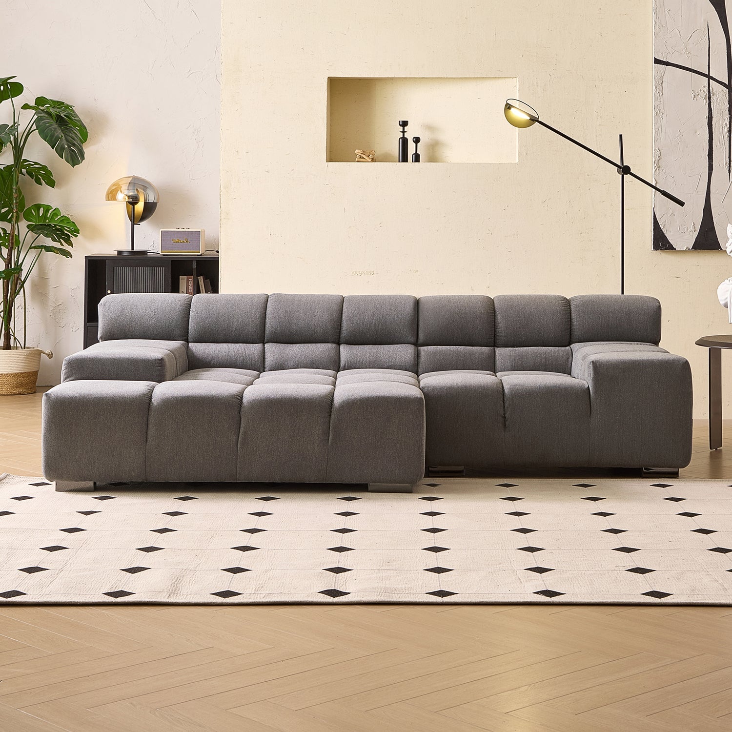 sectional - Amora Sectional Low Arm - MC - Mario Capasa