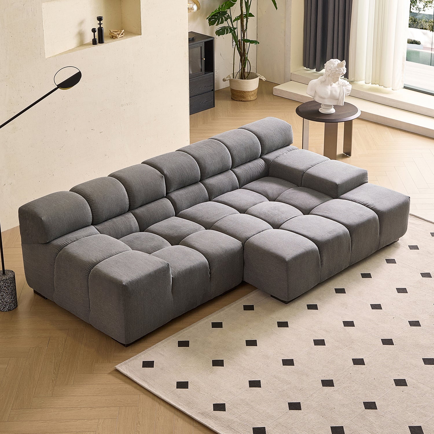 sectional - Amora Sectional Low Arm - MC - Mario Capasa