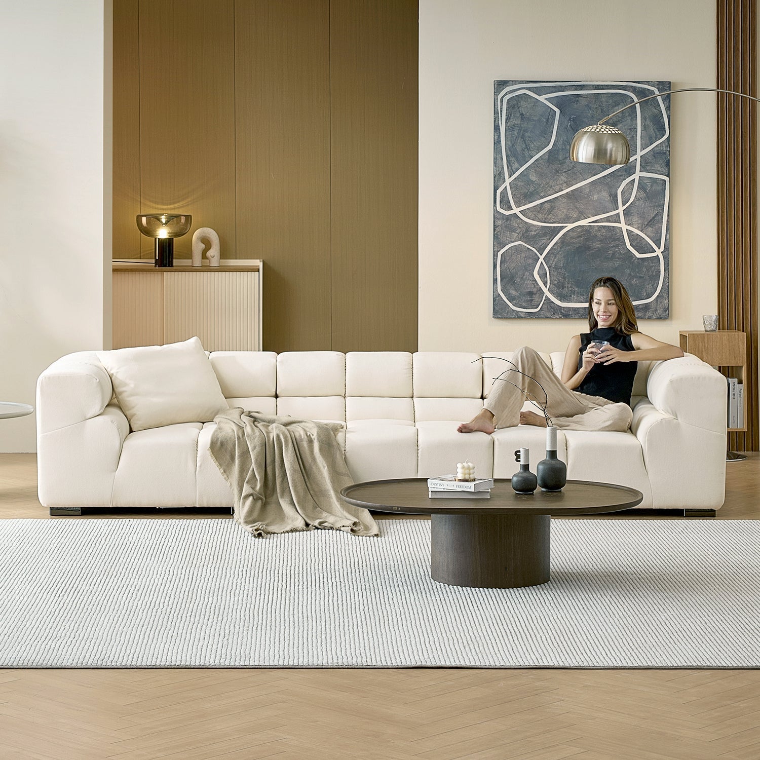 Sofa - Amora Sofa High Arms - MC - Mario Capasa
