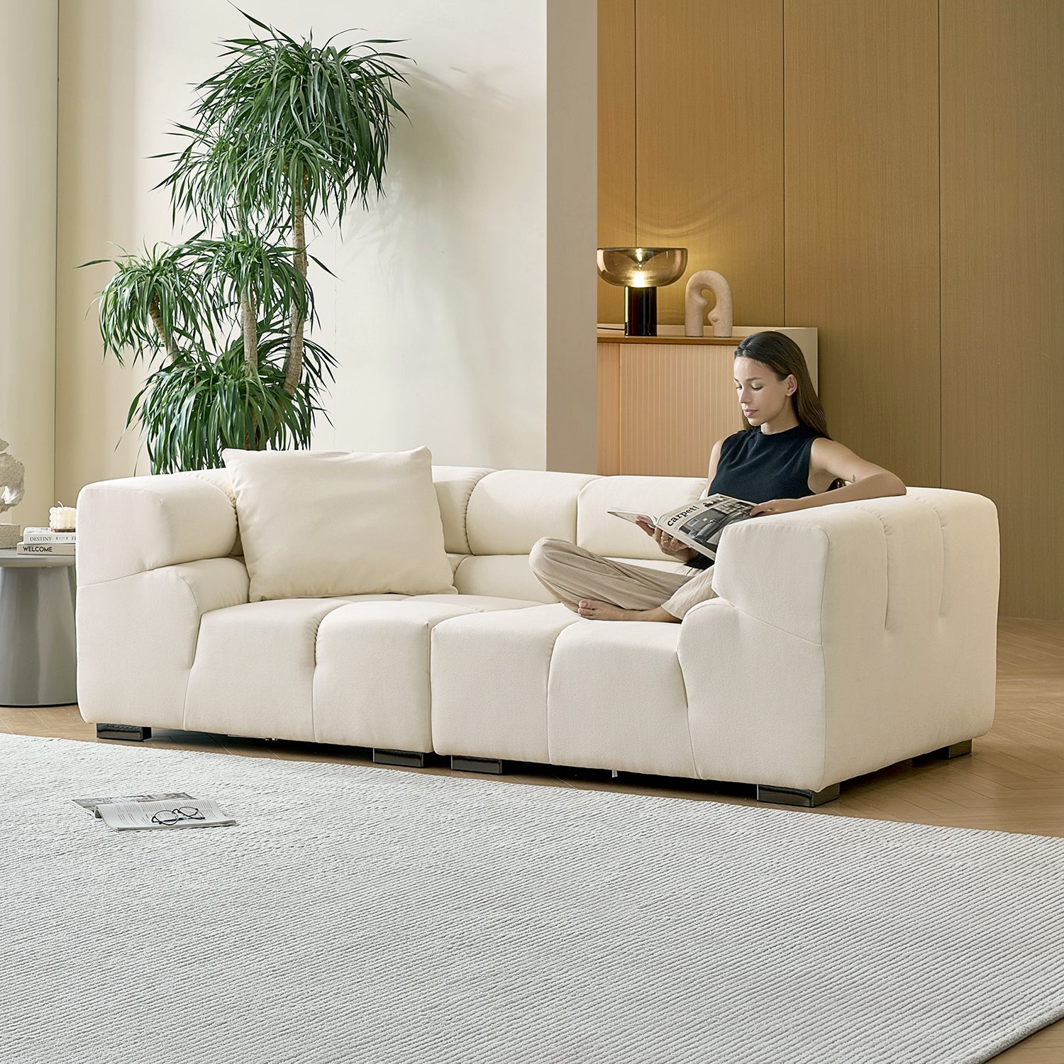 Sofa - Amora Sofa High Arms - MC - Mario Capasa