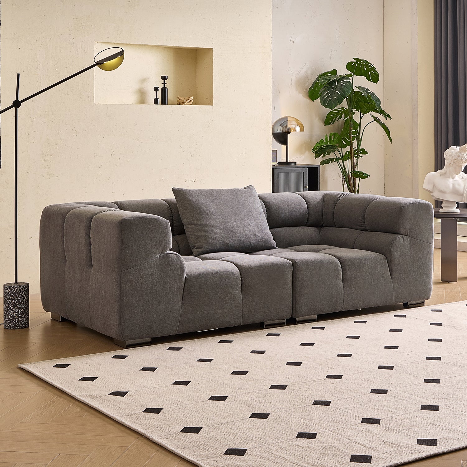 Sofa - Amora Sofa High Arms - MC - Mario Capasa