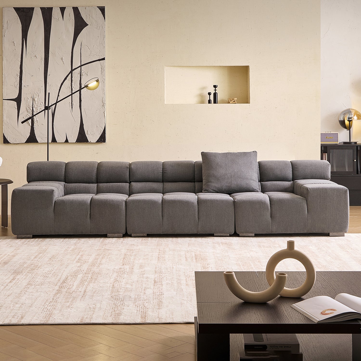 Sofa - Amora Sofa Low Arms - MC - Mario Capasa